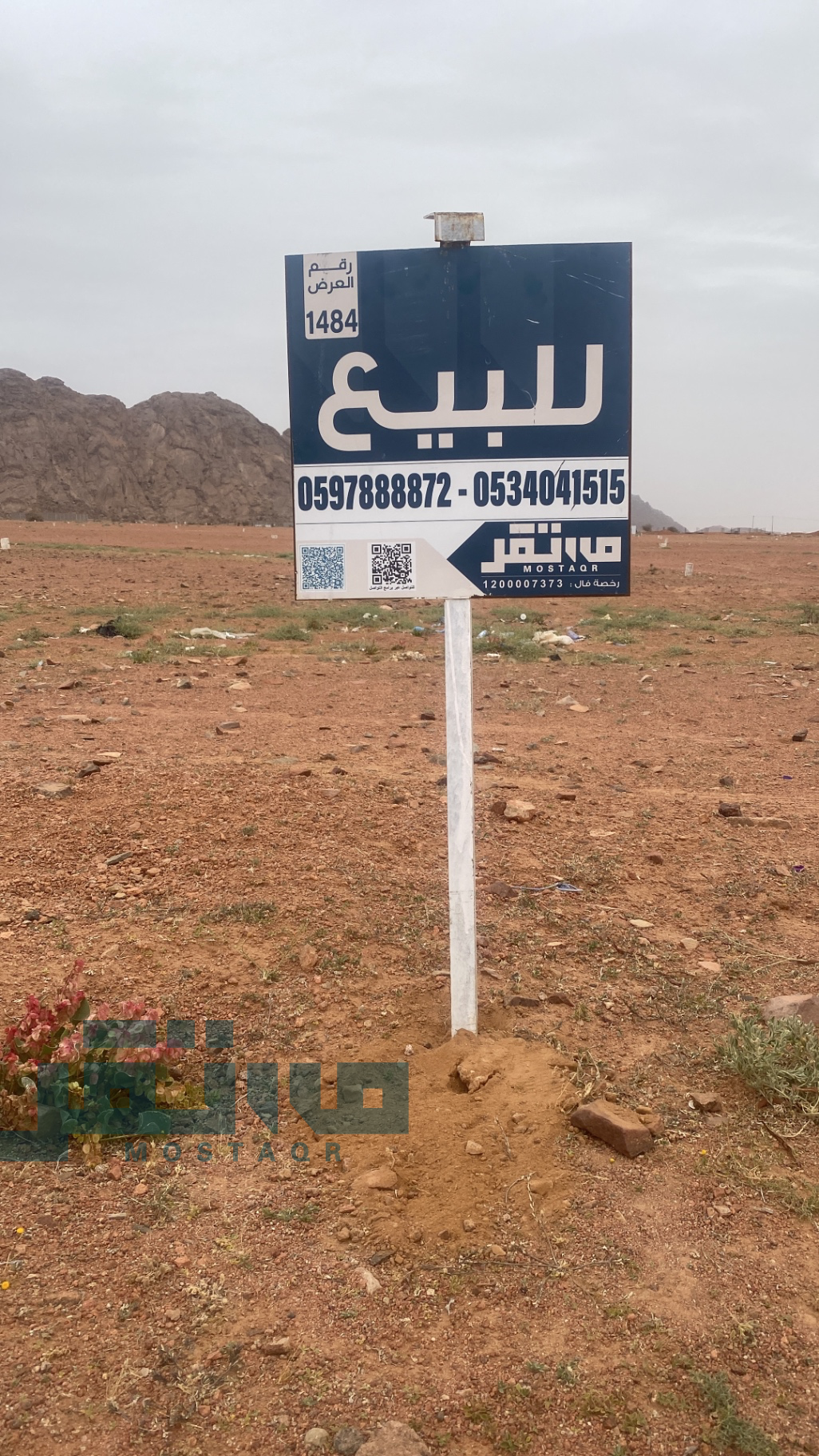 أرض للبيع في حي الودي حائل — صورة 1